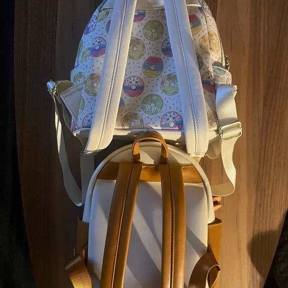 2 Disney Princess LoungeFly Backpacks and one wallet 👑👑👑👑👑👑👑👑👑 - Picture 7 of 14